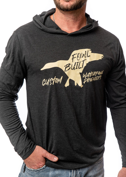 Men's Fowl Built LS Logo Hooded Tees